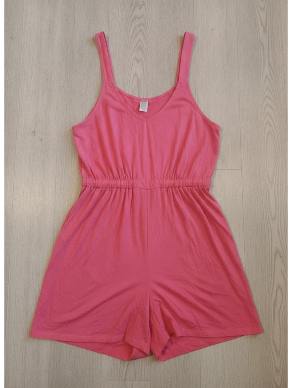 West Loop Hot Pink Sleeveless Drawstring Waist Dress Size XL